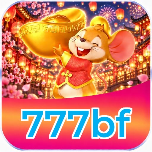 Interface da plataforma 777bf mostrando slots populares e bônus de boas-vindas